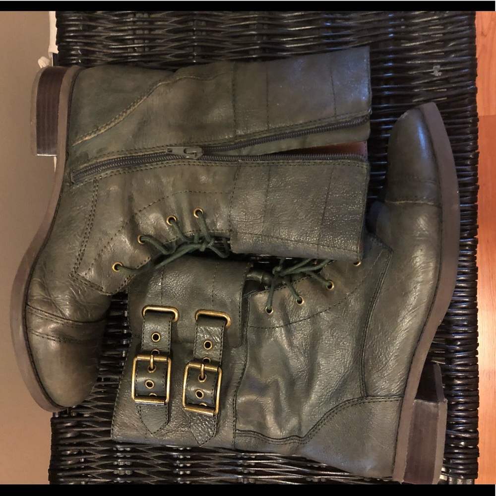 Lucky Brand Combat Boots